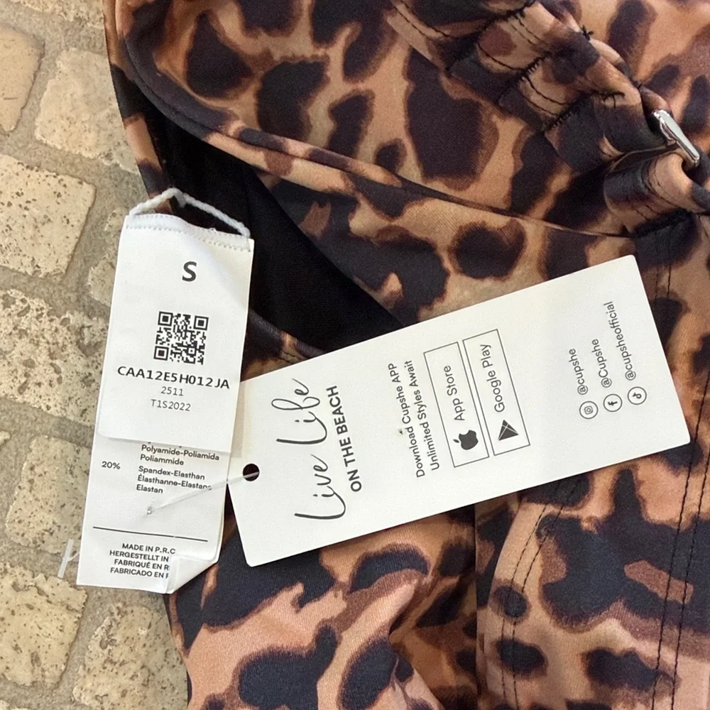 Cupshe Animal Print Swimsuit - Picture 2 of 3